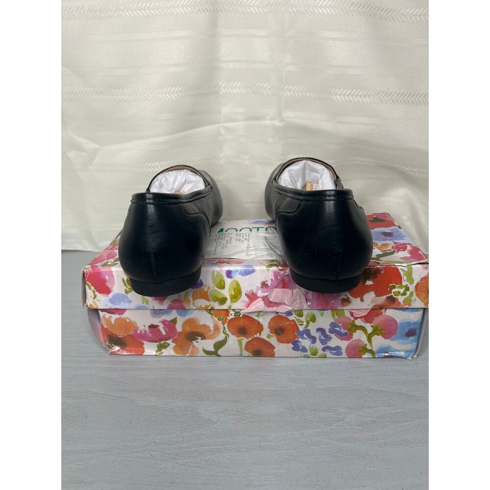 Mootsies Tootsies Edith Moc Toe Loafers Black Womens Size 10M - Picture 13 of 15